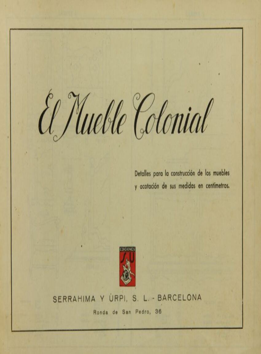 El mueble colonial